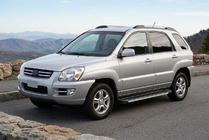 Kia Sportage 2004-2010 Praguri Laterale Maya V1 (2 buc, Aluminiu) foto 1