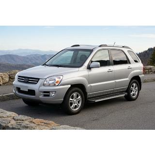 Praguri Laterale Maya V1 (2 buc, Aluminiu) Kia Sportage 2004-2010 foto 1