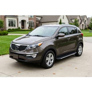 Praguri Laterale Maya V1 (2 buc, Aluminiu) Kia Sportage 2010-2015 foto 1