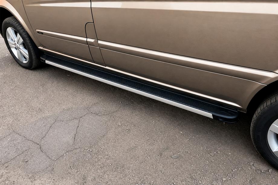 Mercedes Viano 2004-2014 Praguri Laterale Maya V1 (2 buc, Aluminiu) Image