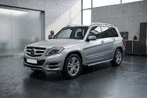 Mercedes GLK class X204 2008-2015 Praguri Laterale Maya V1 (2 buc, Aluminiu) foto 1