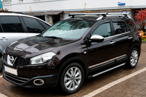Nissan Qashqai 2007-2010 Praguri Laterale Maya V1 (2 buc, Aluminiu) foto 4