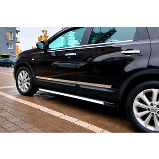Praguri Laterale Maya V1 (2 buc, Aluminiu) Nissan Qashqai 2007-2010 foto 3