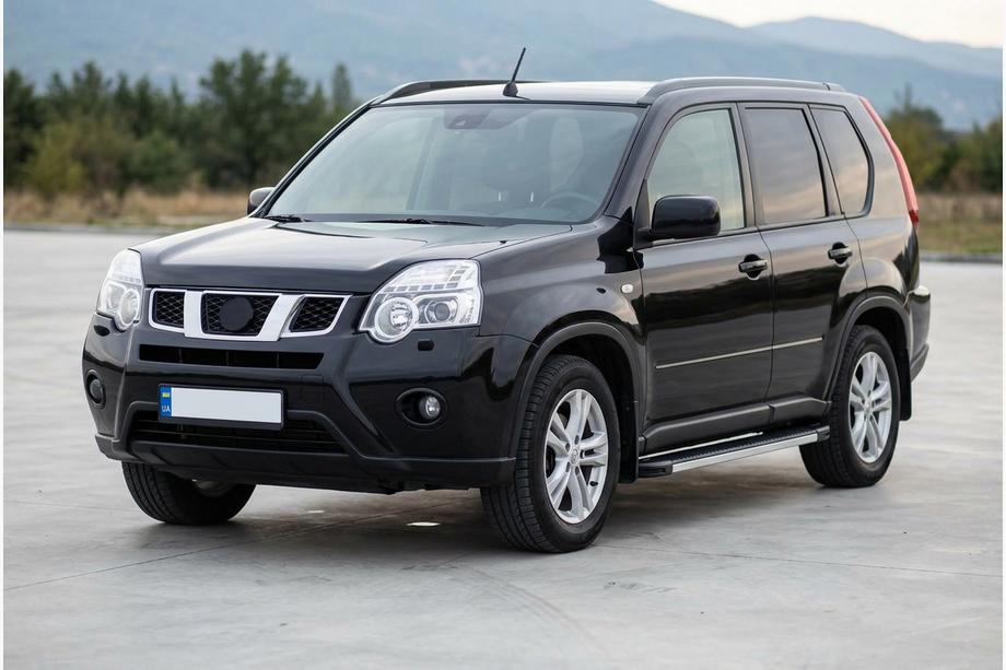 Nissan X-trail T31 2007-2014 Praguri Laterale Maya V1 (2 buc, Aluminiu) Image