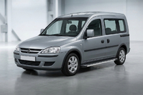 Opel Combo 2002–2012 Praguri Laterale Maya V1 (2 buc, Aluminiu) foto 1