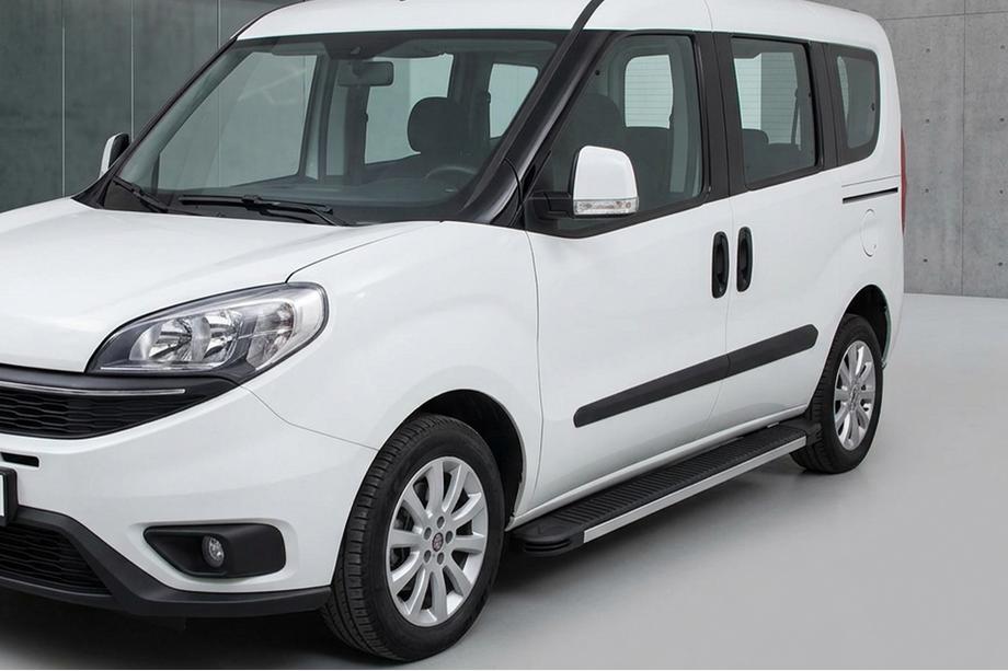 Opel Combo 2012-2018 Praguri Laterale Maya (2 buc, Aluminiu) Image