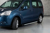 Peugeot Partner Tepee 2008-2018 Praguri Laterale Maya V1 (2 buc, Aluminiu) foto 1