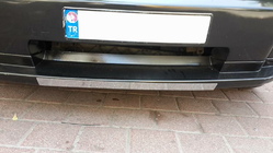Dodge Nitro 2006-2011 Protectie crom bara fata (inox) foto 4