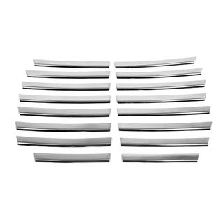 Ornamente crom pentru grila (inox) Dodge Nitro 2006-2011 foto 3