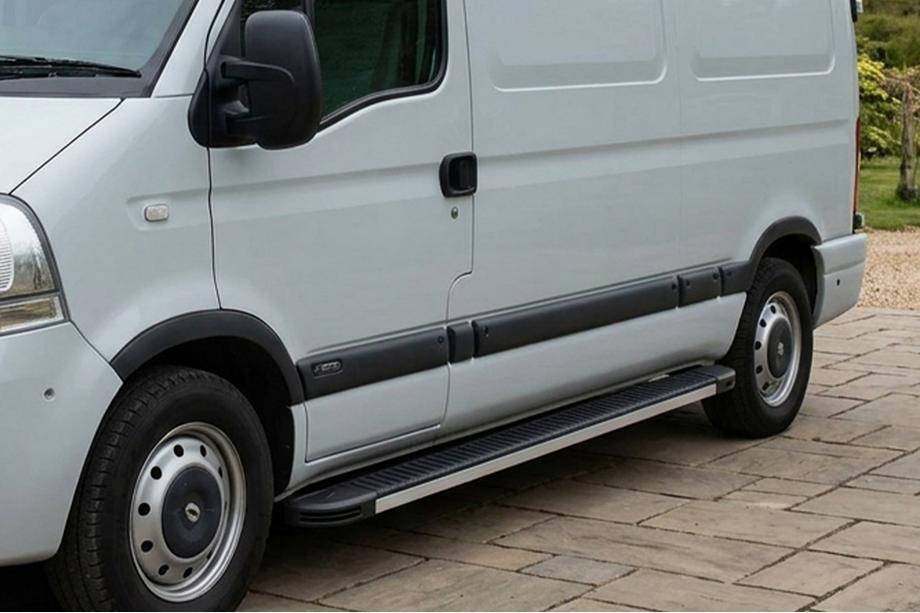 Nissan Interstar 2002-2010 Praguri Laterale Maya (2 buc, Aluminiu) Image