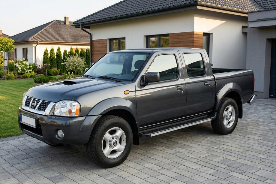Nissan NP300 1999-2015 Praguri Laterale Maya V1 (2 buc, Aluminiu) Image
