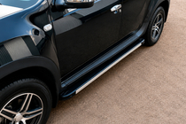 Renault Duster 2008–2017 Praguri Laterale Maya V1 (2 buc, Aluminiu) foto 1