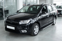 Renault Logan MCV 2013-2022 Praguri Laterale Maya V1 (2 buc, Aluminiu) foto 1