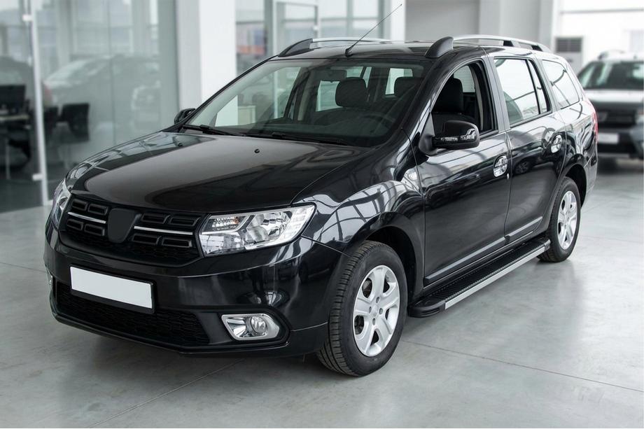 Renault Logan MCV 2013-2022 Praguri Laterale Maya V1 (2 buc, Aluminiu) Image