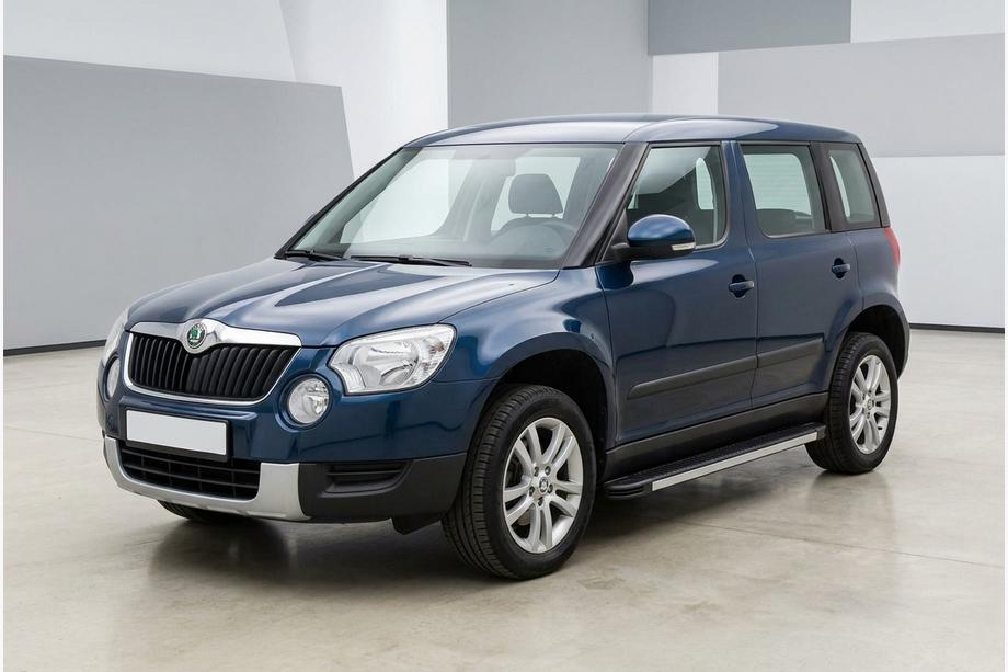 Skoda Yeti 2009-2017 Praguri Laterale Maya V1 (2 buc, Aluminiu) Image
