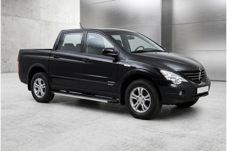 SsangYong Action 2005-2018 Praguri Laterale Maya V1 (2 buc, Aluminiu) Image