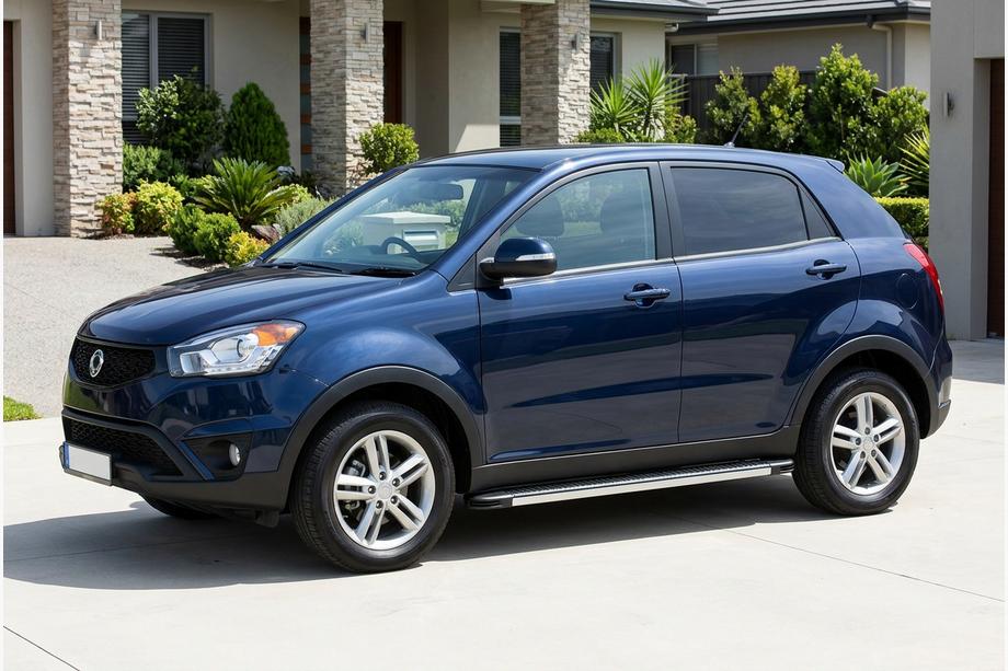 SsangYong Korando 2010-2019 Praguri Laterale Maya V1 (2 buc, Aluminiu) Image