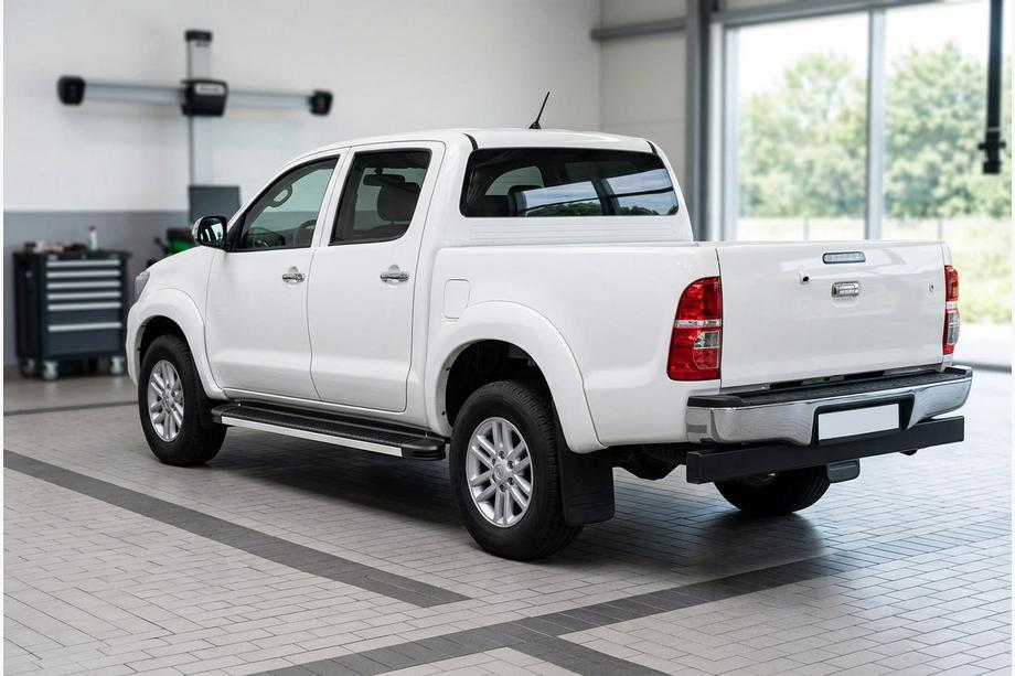 Toyota Hilux 2006-2015 Praguri Laterale Maya V1 (2 buc, Aluminiu) Image