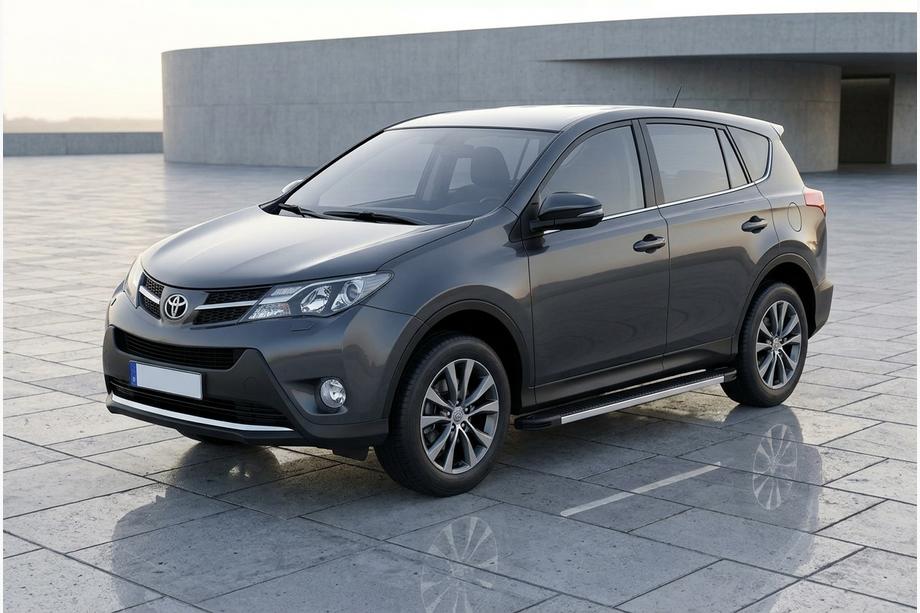Toyota Rav 4 2013-2018 Praguri Laterale Maya V1 (2 buc, Aluminiu) Image