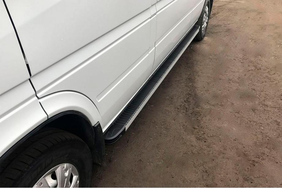 Volkswagen LT 1995-2006 Praguri Laterale Maya (2 buc, Aluminiu) Image