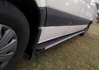 Volkswagen Crafter 2006-2016 Praguri Laterale Maya (2 buc, Aluminiu) foto 6