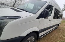 Volkswagen Crafter 2006-2016 Praguri Laterale Maya (2 buc, Aluminiu) foto 4