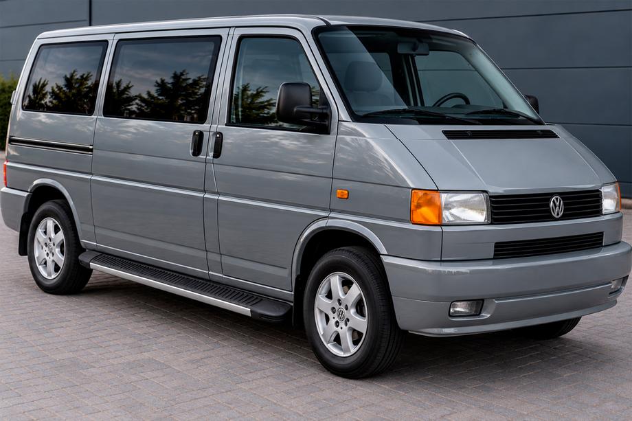 Volkswagen T4 Transporter 1990-2003 Praguri Laterale Maya (2 buc, Aluminiu) Image