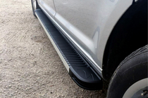 Volkswagen Amarok 2010-2022 Praguri Laterale Maya V1 (2 buc, Aluminiu) foto 1