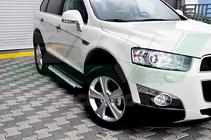 Chevrolet Captiva 2006-2019 Praguri laterale Allmond Grey (2 buc, aluminiu) foto 5