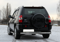 Chery Tiggo 1 2005-2016 Bara Spate Inox d51 foto 2