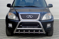 Chery Tiggo 1 2005-2016 Bullbar WT003 (Inox) foto 1