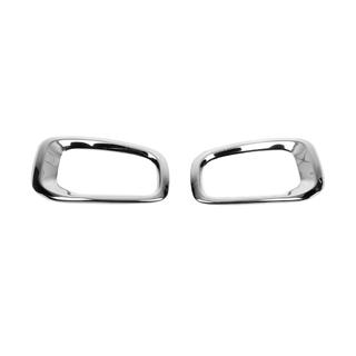 Capace Cromate Proiectoare Ceata 2014-2018 (2 buc Otel Inoxidabil) Jeep Renegade 2014- foto 2