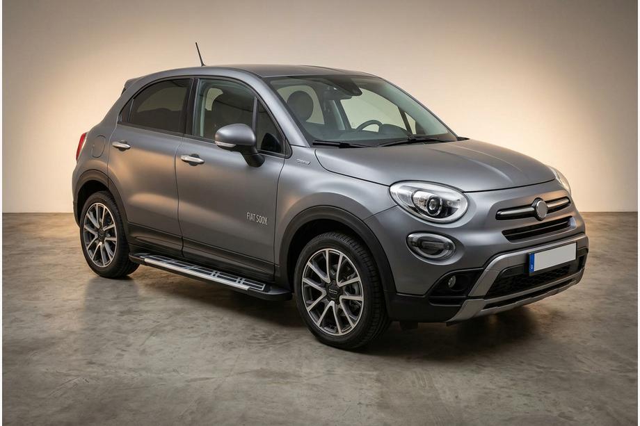 Fiat 500X 2014-2024 Praguri Laterale Sunrise (2 buc, Aluminiu) Image