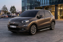 Fiat 500X 2014-2024 Praguri Laterale RedLine V1 (2 buc, Aluminiu) foto 1