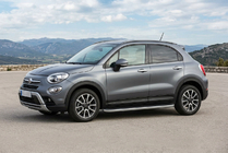 Fiat 500X 2014-2024 Praguri Laterale Tayga Grey (2 buc, Aluminiu) foto 1