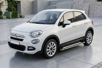 Fiat 500X 2014-2024 Praguri Laterale Rainbow (2 buc, Aluminiu) foto 1