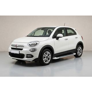Praguri Laterale Allmond White (2 buc, Aluminiu) Fiat 500X 2014-2024 foto 1