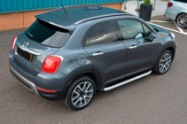 Fiat 500X 2014-2024 Praguri Laterale Fullmond (2 buc, Aluminiu) foto 5
