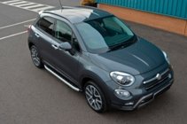 Fiat 500X 2014-2024 Praguri Laterale Fullmond (2 buc, Aluminiu) foto 3