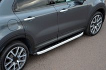 Fiat 500X 2014-2024 Praguri Laterale Fullmond (2 buc, Aluminiu) foto 1