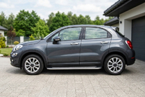 Fiat 500X 2014-2024 Praguri Laterale Maydos V2 (2 buc, Aluminiu si Otel Inoxidabil) foto 1