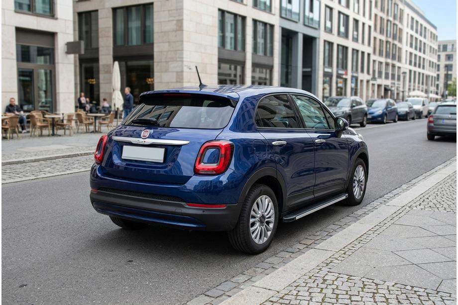 Fiat 500X 2014-2024 Praguri Laterale Maya V1 (2 buc, Aluminiu) Image
