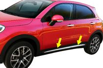 Fiat 500X 2014-2024 Molduri usi cromate (4 buc) foto 7