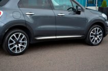 Fiat 500X 2014-2024 Molduri usi cromate (4 buc) foto 3