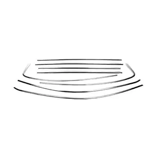 Set complet ornamente geamuri inox foto 2