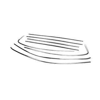 Set complet ornamente geamuri inox Fiat Tipo 2016- foto 3