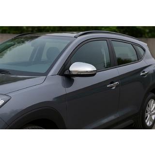 Capace Oglinzi (2 buc, Otel Inoxidabil) Hyundai Tucson TL 2016-2021 foto 1