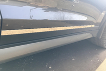 Hyundai Tucson TL 2016-2021 Molduri usa inox inguste set 4 buc foto 3