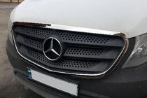Mercedes Vito/V-class W447 2014- Rama grila (2 buc, inox) foto 5
