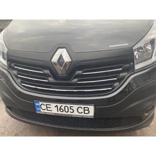 Capace grila cromate 2015-2019 (5 buc, inox) Renault Trafic 2015- foto 3